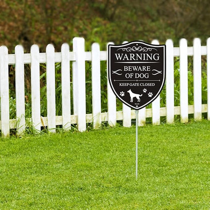 2 Pack Yard Sign Stakes Metal, 16.5" Long 0.3" Thick, Plant Support Stakes for Indoor & Outdoor Plants, Sign Poles Stakes, Tent Stakes for Outdoor Camping, Easy to Install - Green