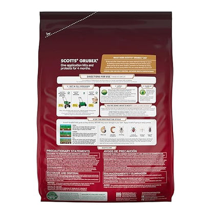 Scotts GrubEx1 Season Long Grub Killer for Lawns - Protects Lawns Up to 4 Months, 5,000 sq. ft., 14.35 lbs.