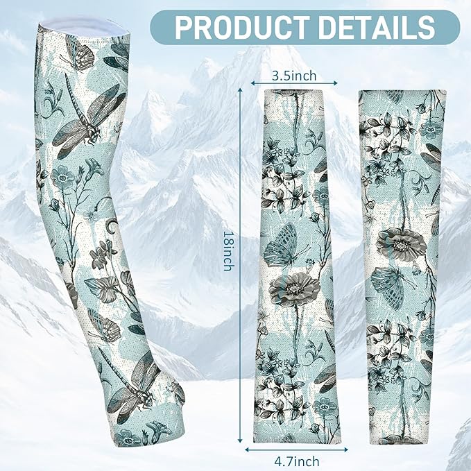 Gardening Sleeves for Women Farm Sun Protection Thorn Proof Cooling Arm Sleeves to Cover Arms for Garden Sports