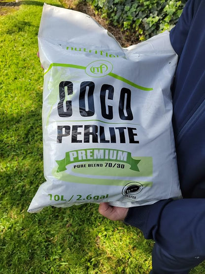 3 Bags 10 Liters Coco Perlite 70/30 Mix + Nutrients Coco A&B 500ml