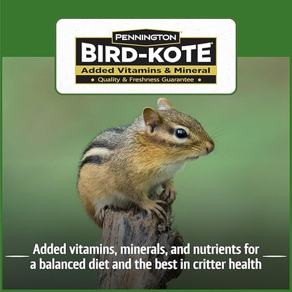Pennington Pride Squirrel & Critter Blend,with Sunflower Seeds and Peanuts for Squirrels,Helps Keep Critters Away from Bird Feeders,10-lb. Bag,(Pack of 2)