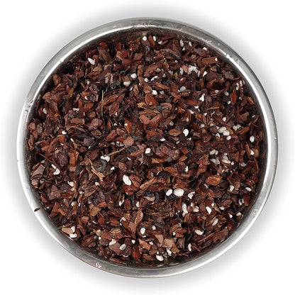 Orchid Potting Mix Orchid Bark, Mix Pine Bark and Perlite, Good Drainage and Water Retention (4 Quart)