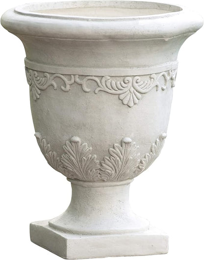 Christopher Knight Home Antique Moroccan Urn Planter, 20", White