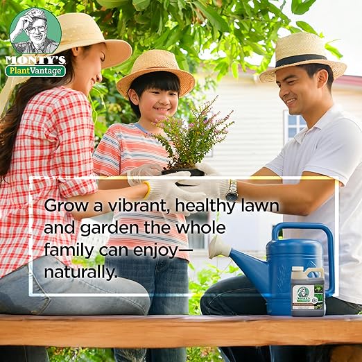 Monty’s Premium Liquid Soil Conditioner with Humic Acid, Organic Amendment for All Soil Types, Increases Moisture Retention & Nutrient Uptake, Enhances Health & Microbial Activity - 16oz