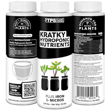 Kratky Hydroponic Fertilizer - 32oz