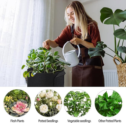 10 Pack Lily Plant Pots for Pond, Aquatic Pond Planter for Pond Reusable Pond Plant Basket Grow Bags for Pond, Aquatic Plants, Potato, Carrot, Onion, Flower
