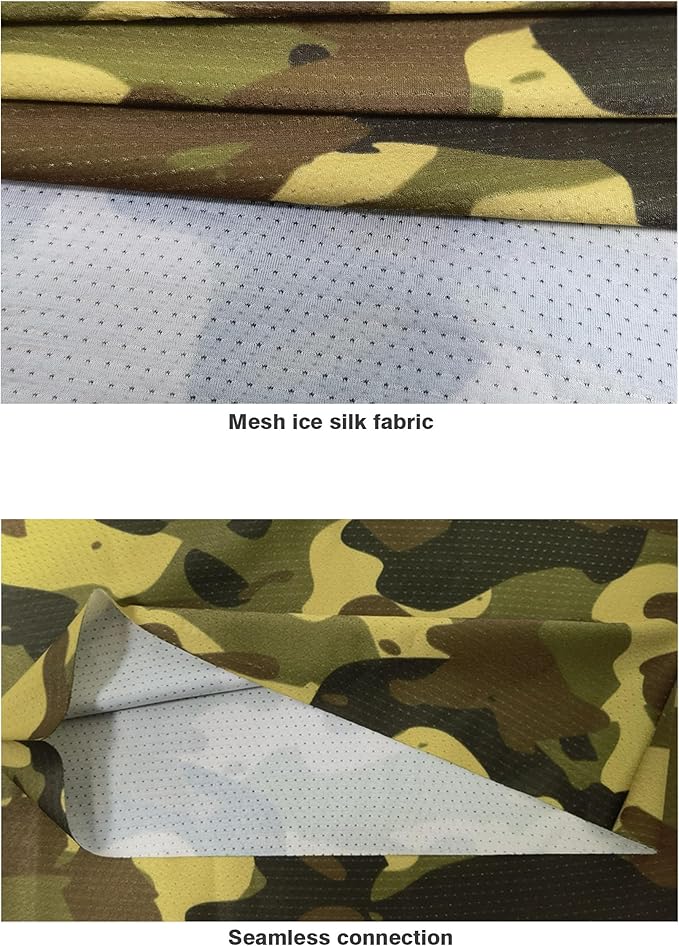 Bilymate Cooling Neck Gaiter UPF 50+ Seamless Bandana