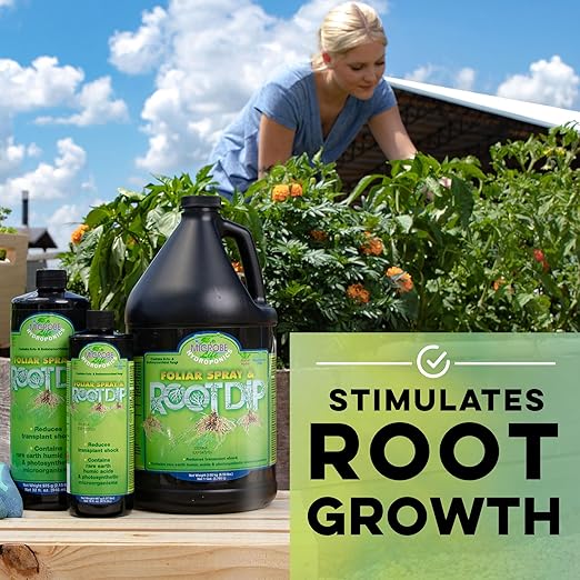 Microbe Life Hydroponics Premium Foliar Spray & Root Dip for Fruits & Vegetables, Use with Any Feeding Systems Including Hydroponics or Soil, for Sale in California and Missisippi, 16 Ounces