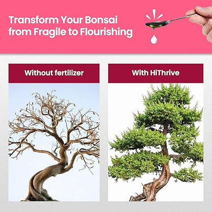 16oz Bonsai Tree Live Liquid Plant Food - Makes 32 Gallons of Bonsai Fertilizer Liquid, Premium Macronutrient Formula Enriched with Micronutrients for Healthy Roots, Branching & Foliage