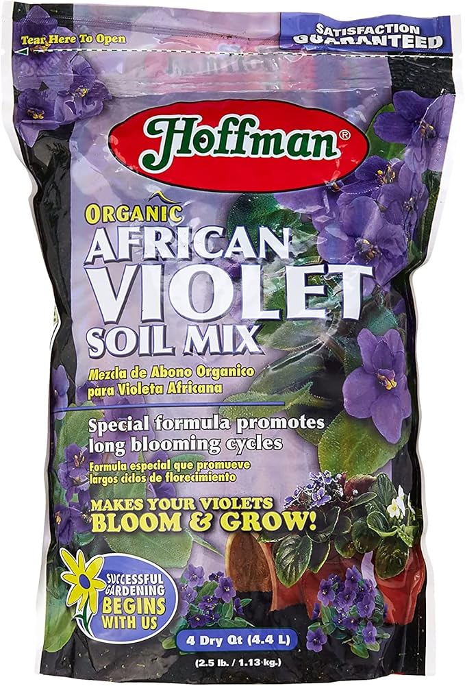 Hoffman 10301 Organic African Violet Soil Mix, 4 Quarts