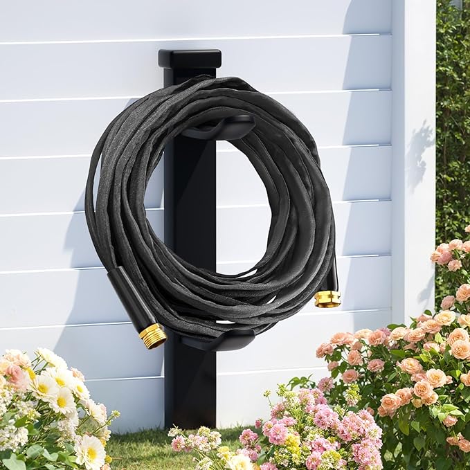2025 Upgraded 75FT Non-Expanding Garden Hose, Lightweight, Flexible Ultra-Light Water Hose, Burst-Resistant, Lead-Free, Anti-Kink, High-Pressure