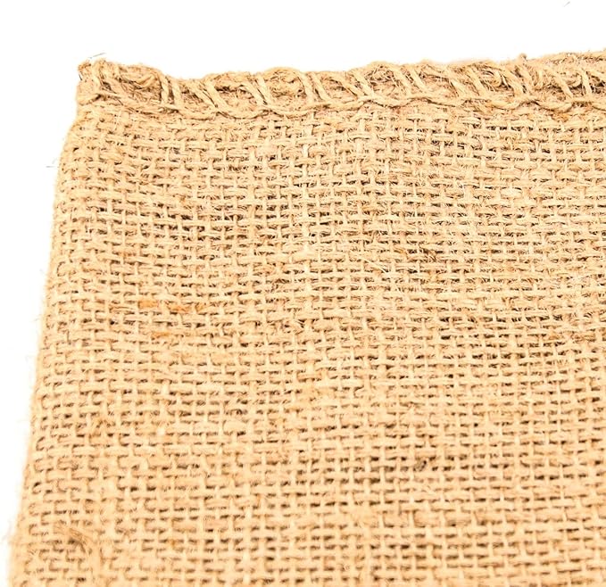 KEILEOHO 5 Pack 30 X 20 Inch Burlap Bags, Large Burlap Sacks, Potato Sack Race Bags for Gardening, Planting, Growing