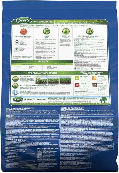 Scotts Turf Builder Halts Crabgrass Preventer with Lawn Food - Pre-Emergent Weed Killer, Lawn Fertilizer, 15,000 sq. ft., 40.05 lbs. (2-Pack)