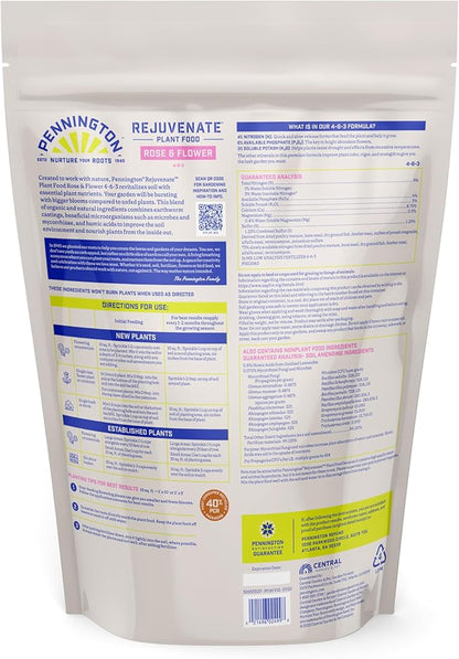 Pennington Rejuvenate Rose & Flower 4 Pounds