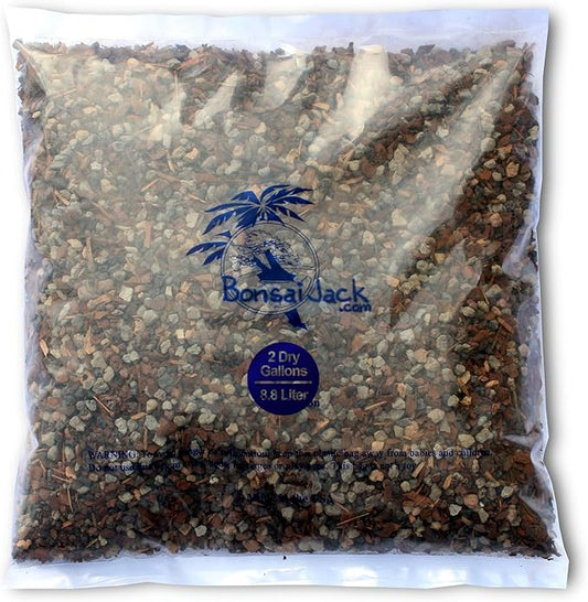 Bonsai Jack Universal Organic Bonsai Soil Mix #221, 2 Gallons