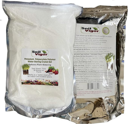 Super Absorbent Polymer Helps Plant Growth and Plant Establishment (10 Pounds)