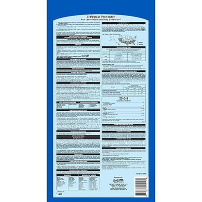 Fertilome (11910) Crabgrass Preventer Plus Lawn Food w/Dimension 20-0-3 (32 lbs.)