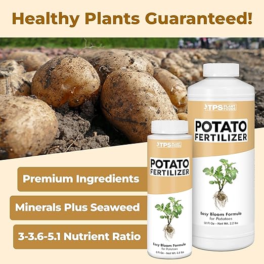 Potato Fertilizer, Complete Liquid Potato Plant Food, 32 oz (1 Quart)