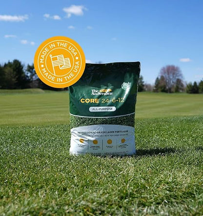 The Andersons Core 24-6-12 Professional-Grade All-Purpose Lawn Fertilizer - 18 lbs. Covers up to 6,200 sq. ft.