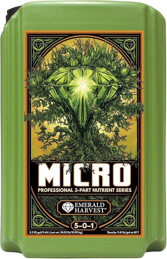 Emerald Harvest 723883 Liquid Fertilizer, 9.46 L, Natural
