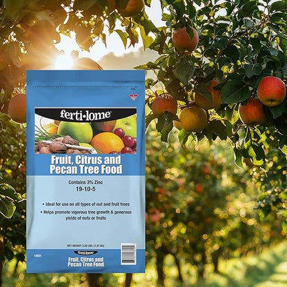 Fertilome (13820) Fruit, Citrus and Pecan Tree Food 19-10-5 (3.25 lbs.)