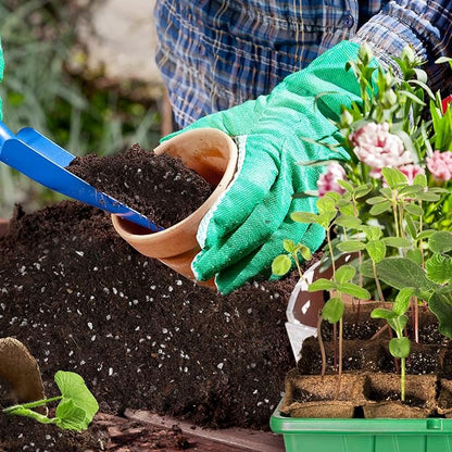 Organic Seed Starter Premium Potting Soil Mix 1qt, All Natural Seed Starter Mix for Fast Germination and Vigorous Seedlings with Strong Root Systems