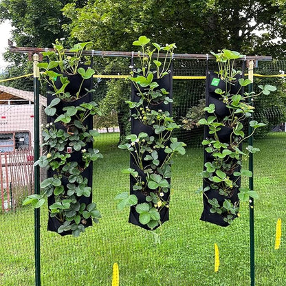 New Upgraded Deeper and Bigger 7 Pocket Hanging Vertical Garden Wall Planter For Yard Garden Home Decoration
