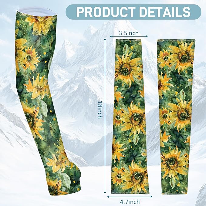 Gardening Sleeves for Women Farm Sun Protection Thorn Proof Cooling Arm Sleeves to Cover Arms for Garden Sports