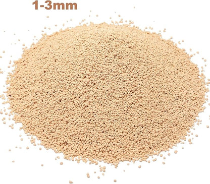 2lb Japanese Kanuma Soil 1-3mm Fine Grain for Acid-Loving Plants - Ideal for Bonsai, Azaleas, Hydrangeas & Blueberries,Succulent - Fast Drainage, PH Balanced (Natural, No Additives)