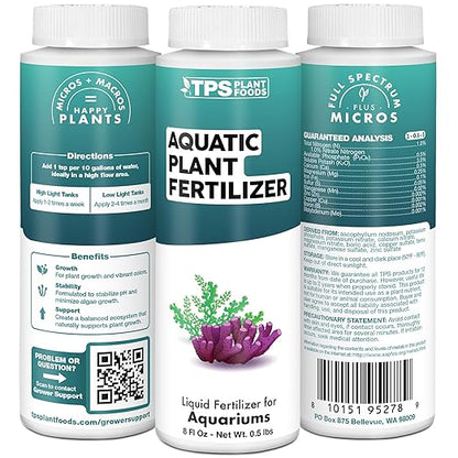 Aquatic Plant Fertilizer, Complete Liquid Aquatic Plant Food, 32 oz (1 Quart)