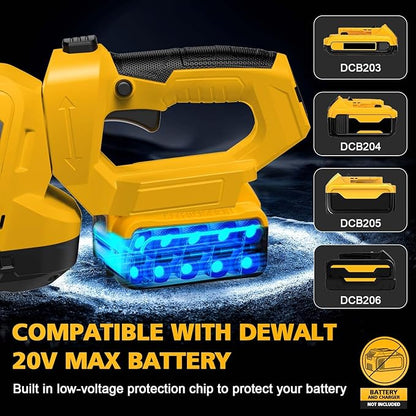 Hedge Trimmer Cordless Compatible with DEWALT 20V MAX Battery, 22-Inch Battery Hedge Trimmer, Brushless Bush Trimmer, 2/3'' Cutting Capacity, Lightweight & Rotatable Handle(No Battery)