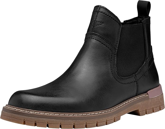 Jousen Chelsea Boots Casual Slip On Ankle Waterproof Mens Boots