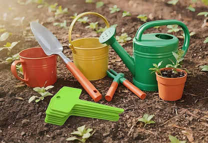 50pcs Plastic Plant T-Type Labels Garden Stake Markers Waterproof Plant Tags for Outdoor (Green)