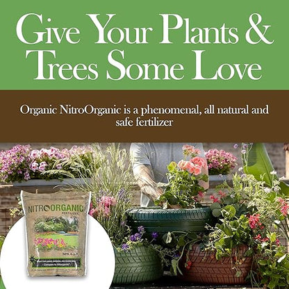 Natural Plant Food Fertilizer, 36lbs - Provides Optimal Nutrient Intake to Enhance Root Growth in Lawns, Gardens, Raised Beds, Seedlings & More - Slow Release
