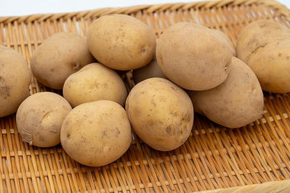 German Butterball Seed Potatoes for Planting | Yellow Skin, Deep Yellow Flesh | Heirloom Potato Variety | Rich Flavor & High Yield | Non-GMO, Untreated (5 Pounds)