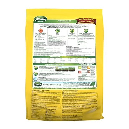 Scotts Turf Builder Weed and Feed3 - Weed Killer Plus Lawn Fertilizer, Controls Dandelion and Clover, Grass Fertilizer For Up To 5,000 sq. ft., 14.29 lbs.
