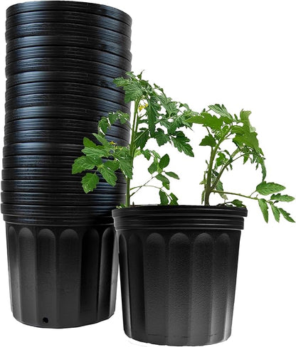 Viagrow VHPP200-24 VHPP Nursery Pots, 2 Gallon, Black