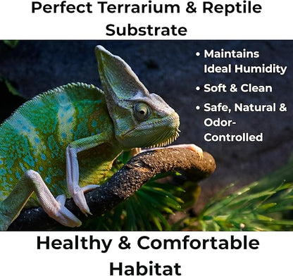 Peat Moss for Plants – Organic Sphagnum Peat Moss for Orchids, Terrariums, Seed Starting, Reptiles & Potting Soil Mix (30 quarts)