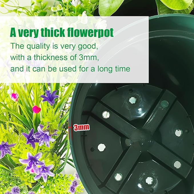 RooTrimmer 8 inches Nursery Pot Plant Grow Sturdy Flower pots in Bulk Price 20P