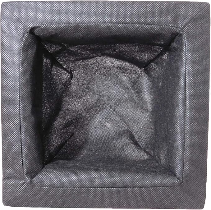 PondH2o Floating Aquatic Water Garden Pond Plant or Flower Fabric Planter Baskets, 10" Square & 10" Round, Floatable Aquatic Water Garden Pond Plant Islands for Ponds and Water Features | Value 2 Pack