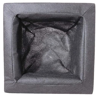 PondH2o Floating Aquatic Water Garden Pond Plant or Flower Fabric Planter Baskets, 10" Round & 14" Square, Floatable Aquatic Water Garden Pond Plant Islands for Ponds and Water Features | Value 2 Pack