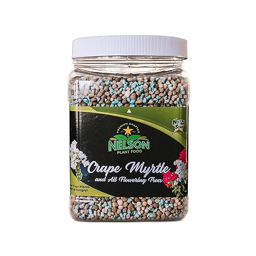 Crape Myrtle & All Flowering Trees Desert Willow Mimosa Orchid Tree Indoor Outdoor Container Grown Granular Fertilizer NutriStar 10-15-9 (2 lb.)