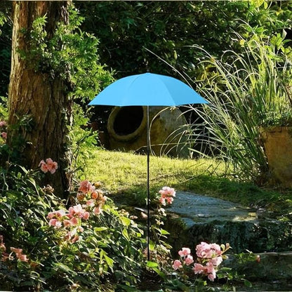 Outdoor Plant Umbrella Plant Protection Umbrella Multipurpose Reusable Sunshades Umbrella for Yard Planters Pot Potted Plants, Blue