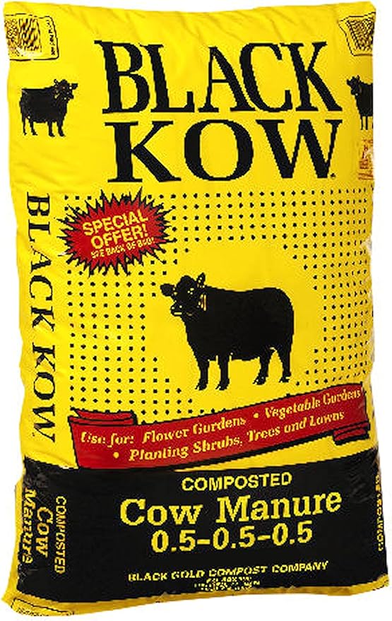 Black Kow Composted Cow Manure 20 lbs