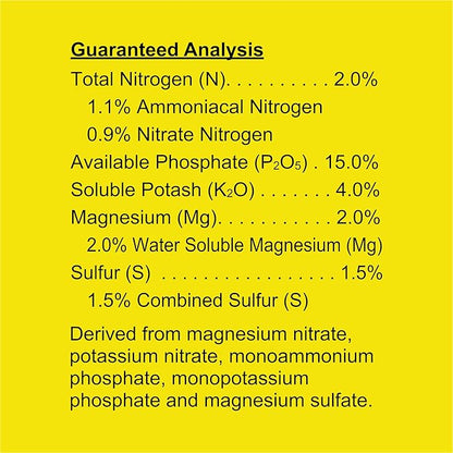 Dyna-Gro DYMAG100 Mag Pro Nutritional Suppliment, 2-15-4, 1 Gallon