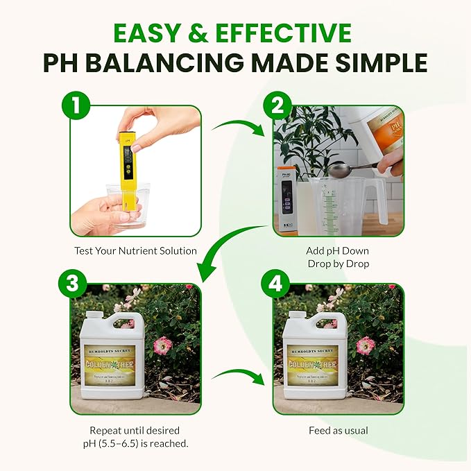 Humboldts Secret Golden Tree Liquid Plant Food | Enhances Growth Indoors or Outdoors | All-in-One Plant Nutrients for Vegetables, Trees, Flowers, Fruits, Roses, Lawns, Tomatoes | 64 Ounce
