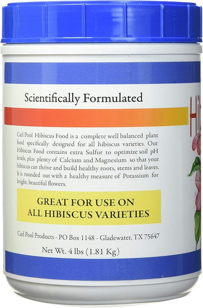 Hibiscus Plant Food 10-4-12 4 Lbs