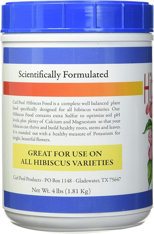Hibiscus Plant Food 10-4-12 4 Lbs