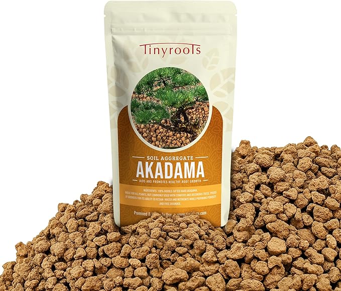 Mix Your Own Bonsai Soil - 3 Pack Includes Dust Free Red Lava, American Pumice and Akadama