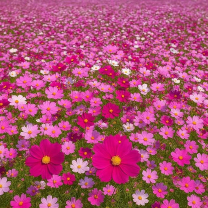 Crazy Cosmos Mix Wildflower Seeds for Planting – 1 oz – 5000+ Seeds, Easy to Grow, Attracts Butterflies, Multiple Colors